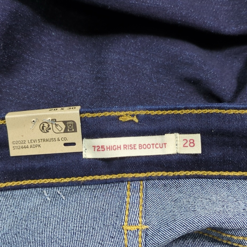 2x👯‍♀️Host Pick⚡️Levi's 725 High Rise Bootcut Jeans - Picture 10 of 15
